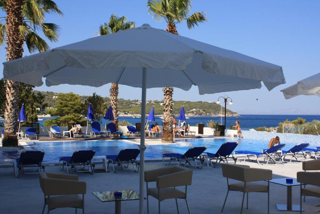 Hotel Blue Fountain Agia Marina  Экстерьер фото